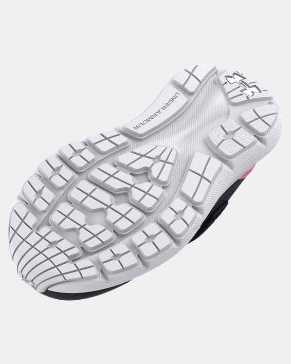 Girls' Infant UA Surge 3 AC Running Shoes, Black, pdpMainDesktop image number 4